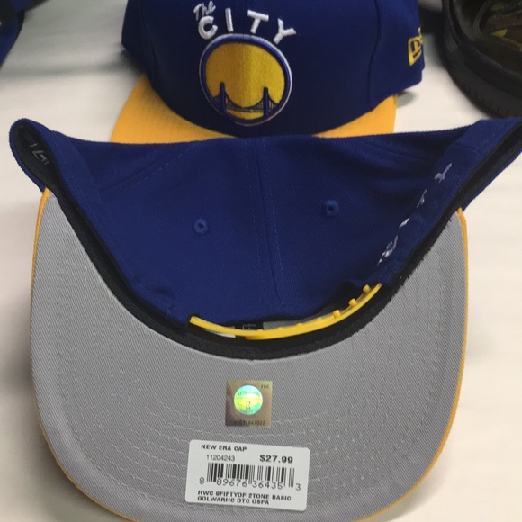 Golden State Warriors blue new era snapback hat - Picture 3 of 3